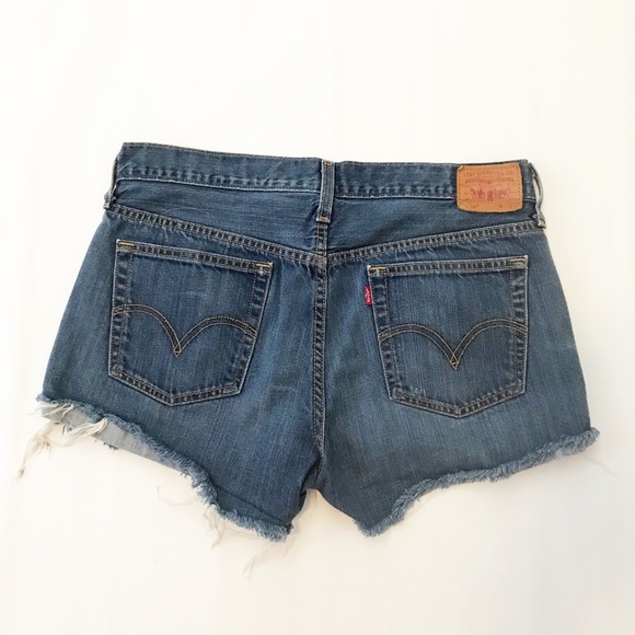 levi’s denim shorts size 27 - Picture 4 of 4